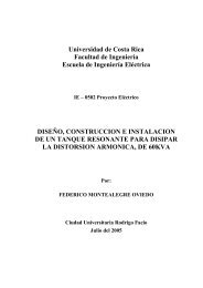 Informe - Escuela de IngenierÃ­a ElÃ©ctrica - Universidad de Costa Rica