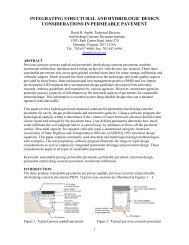 Integrating Structural and Hydrologic Design - Belgard