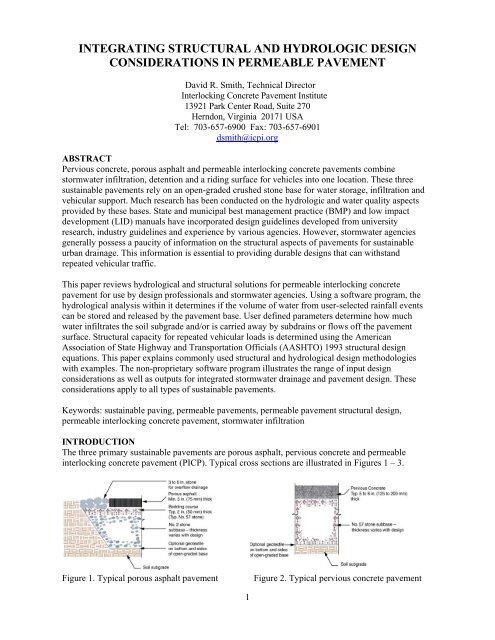 Integrating Structural and Hydrologic Design - Belgard