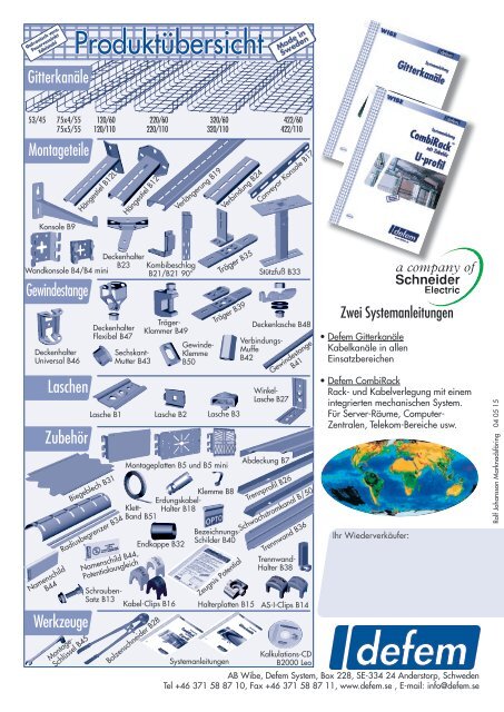 Systemanleitung Gitterkanäle