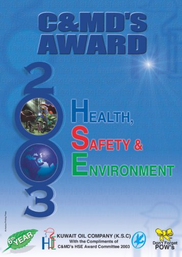 HSE Booklet@A4 - Kuwait Oil Company