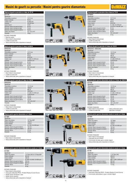 Catalog general DeWalt - Net 7