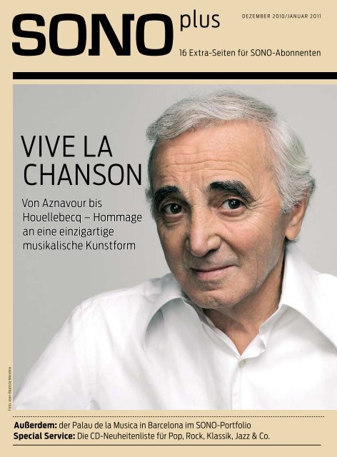 vivE lA ChANSON - SONO