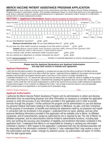 Pentasa Patient Assistance Program Application