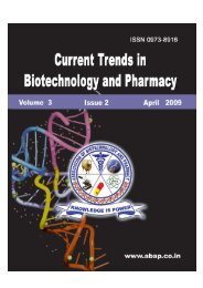 April Journal-2009.p65 - Association of Biotechnology and Pharmacy