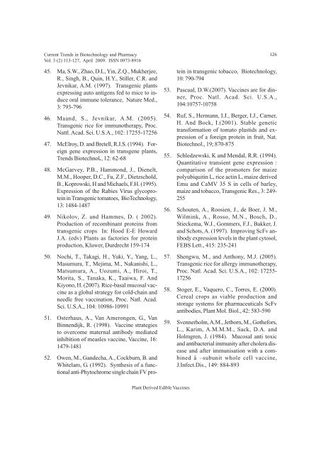 April Journal-2009.p65 - Association of Biotechnology and Pharmacy