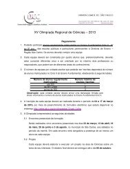 Regulamento - CDCC - USP