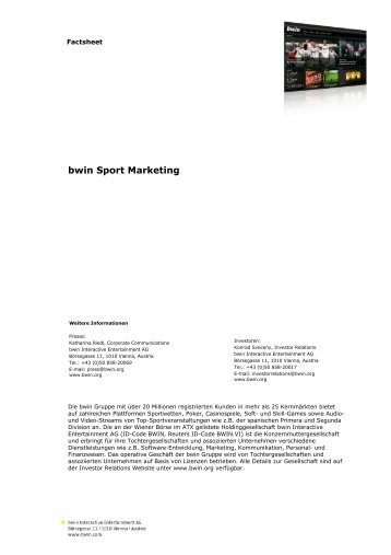 Factsheet bwin Sport Marketing_DE
