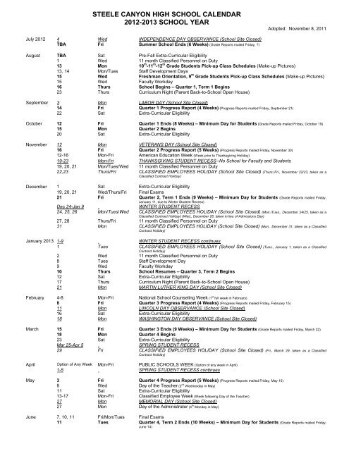 2012-2013-schs-calendar-steele-canyon-high-school