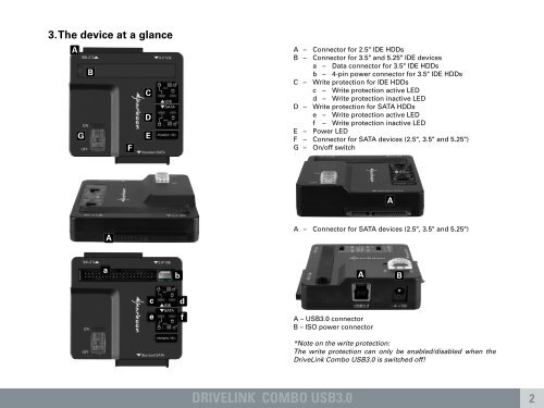 DRIVELINK combo USb3.0 - Sharkoon