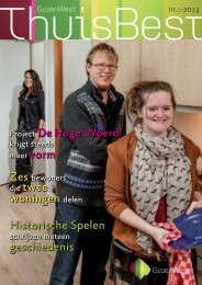 ThuisBest nummer 1 - april 2013 - GroenWest