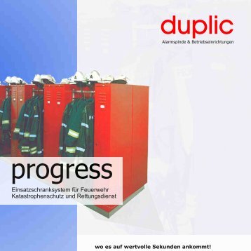 duplic progress Ausführungen