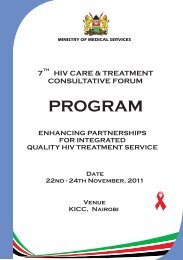 program - Kenya National AIDS & STI Control Programme-NASCOP
