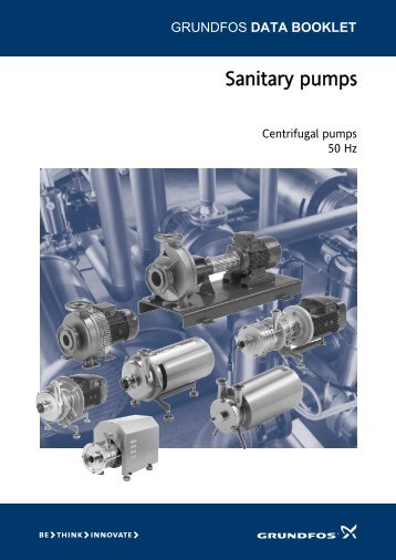 Sanitary pumps