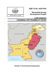 Initial Environmental Examination Report for Chianwali Hydro Power ...