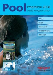 PoolProgramm 2008 - outdoor-montagen