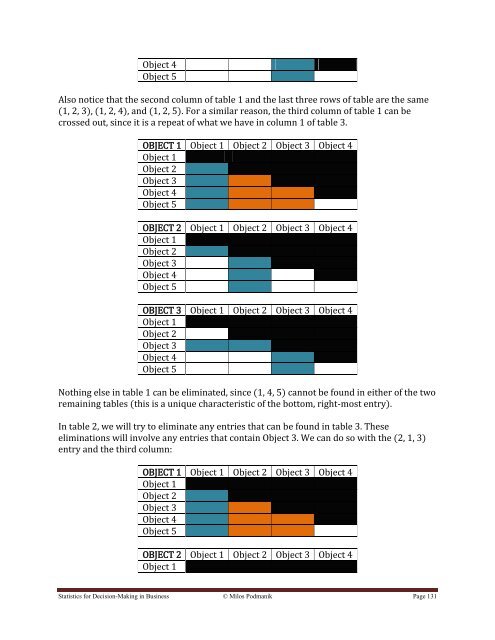 Statistics for Decision- Making in Business - Maricopa Community ...