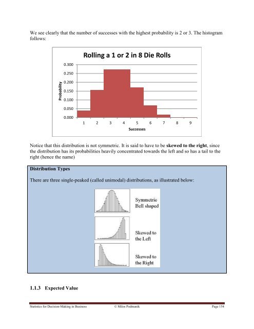 Statistics for Decision- Making in Business - Maricopa Community ...