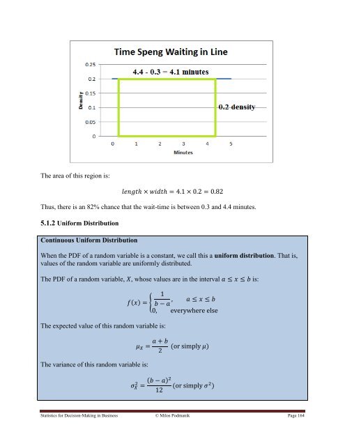 Statistics for Decision- Making in Business - Maricopa Community ...