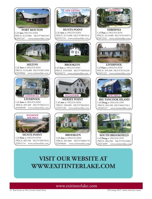  Nova Scotia Home Finder South Shore Edition January 2015