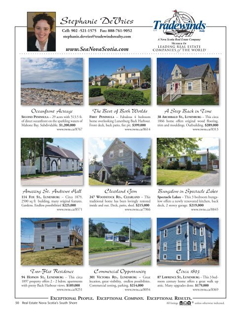  Nova Scotia Home Finder South Shore Edition January 2015