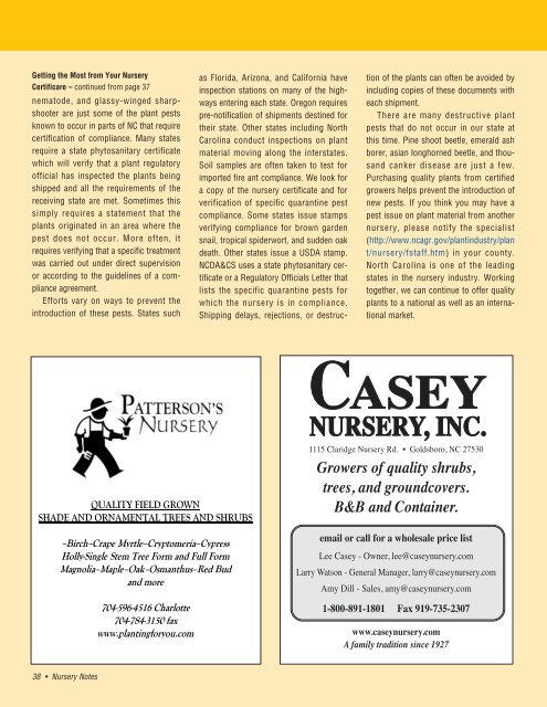 Nursery Notes Nov-Dec 2011 - The Paginator