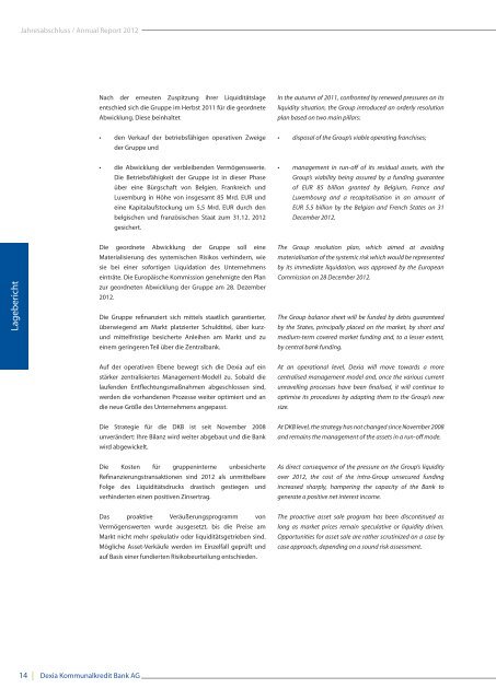 Annual report 2012 - Dexia.com