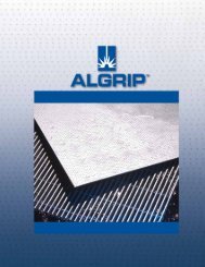 Algrip Slip-Resistant Flooring Products - Grating Pacific