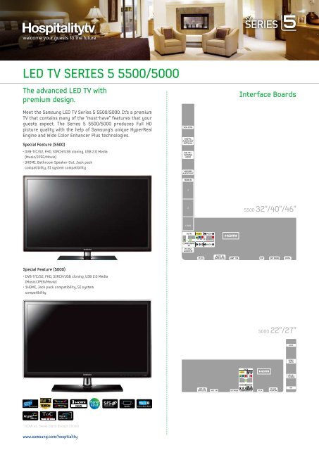 LED TV SERIES 5 5500/5000 - Quadriga