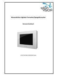 Wasserdichter digitaler Fernseher/Spiegelfernseher - Badezimmer TV