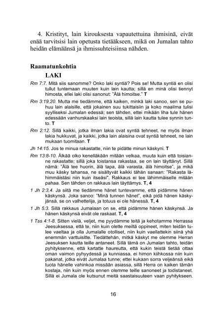 Lue kirja pdf-muodossa - Suomen Tunnustuksellinen Luterilainen ...
