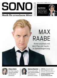 MAX RAABE - SONO