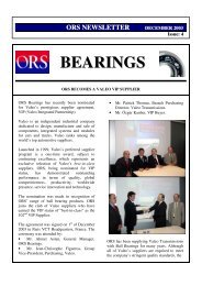 ORS Bearings