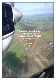 Kingscote Airport Business Case - Kangaroo Island Council - SA ...