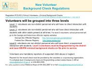 New Volunteer Background Check Regulations - Atlanta Public ...