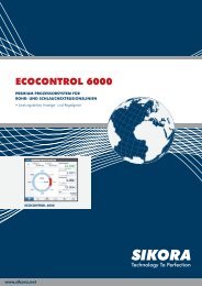 ECOCONTROL 6000 - Sikora