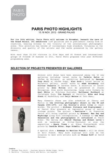 CP-PARIS PHOTO HIGHLIGHTS 2012-EN