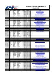 DatabÃ¡ze NÃRODNÃ CERTIFIKACE STUDENTÅ® - IPMA