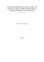 Antenna pointing error and its effect on dynamic range in radio ...