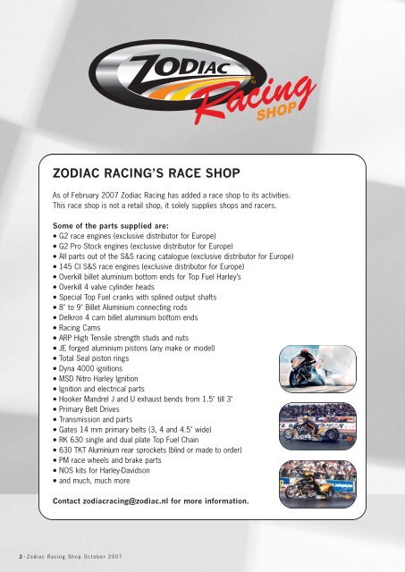 Download the "Zodiac Racing Shop"