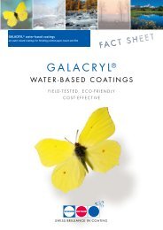 GALACRYL ® Coatings.pdf - Schmid Rhyner