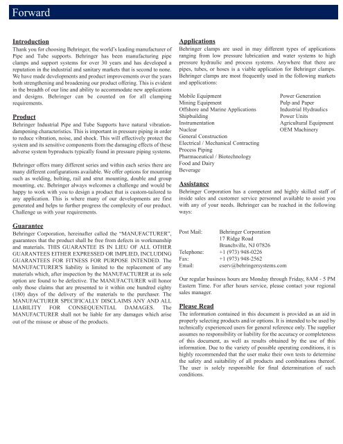 The Industrial Product Line - Rubber Fab Mold and Gasket