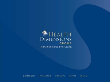 Â©2010 Health Dimensions Group