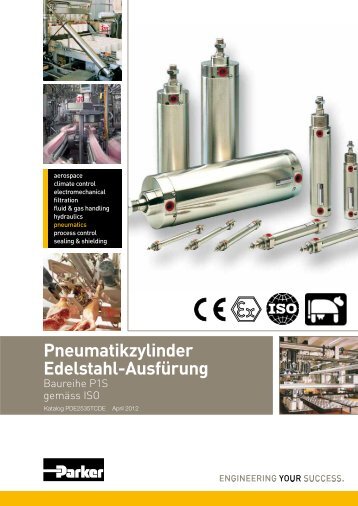 Pneumatikzylinder Edelstahl-Ausfürung - JK Pneumatik GmbH