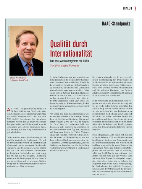 Letter - DAAD-magazin