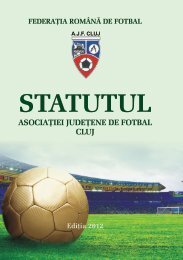 Statutul AJF Cluj