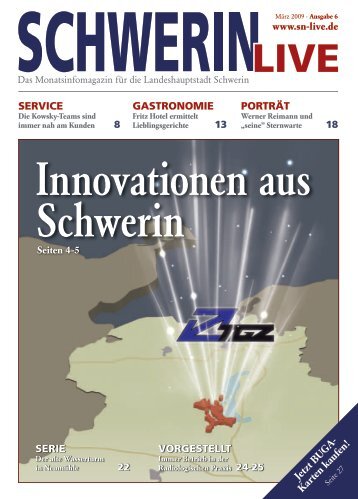 März 2009 · Ausgabe 6 - Schwerin Live