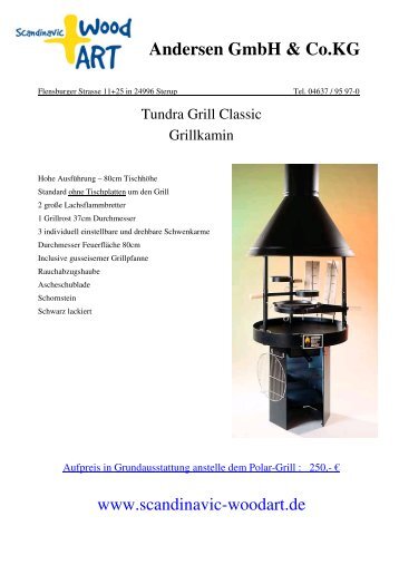 Tundra Grill homepage2010pdf - Scandinavic Wood Art