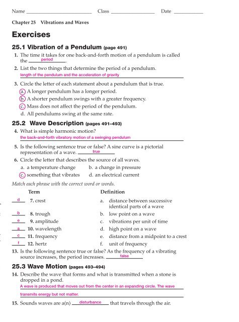 Exercises - jflaherty1@kleinisd.net