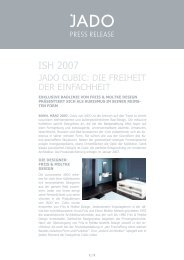 Die Freiheit der Einfachheit - Jado